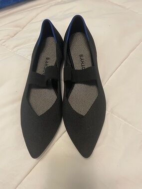 Rothy’s The Point Black Mary Jane Slip On Size 9